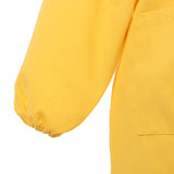 『消防法対応関連 防炎製品 割烹着』｜日本製 ポケット付き ユニセックス 全4色 【ネコポス対応】