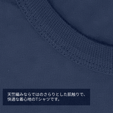 長袖防炎Tシャツ 大きいサイズ ネイビー【ネコポス対応】